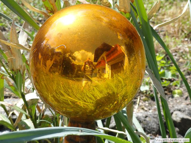 Das Haus in der Gartenkugel